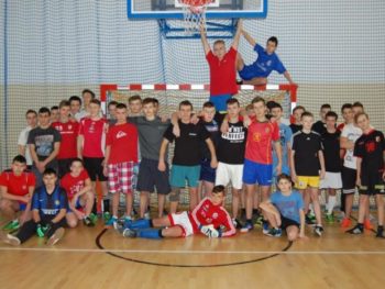 Mistrzostwa Gimnazjum w piłce nożnej halowej chłopców 2016