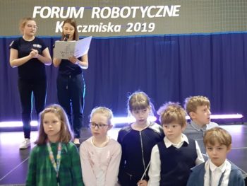 Uczniowie kl. III uczestnikami Forum Robotycznego