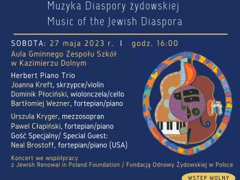 Koncert „Muzyka Diaspory Żydowskiej”