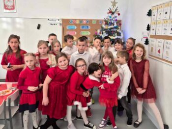 Spotkanie wigilijne w II klasie