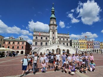 Wycieczka klas I i II do Zamościa i Zwierzyńca